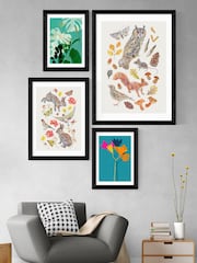 East End Prints Blue Lily 24 by Garima Dhawan Framed Print - Image 2 of 3