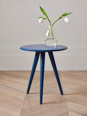 Jasper Conran London Blue Bray Side Table - Image 1 of 4