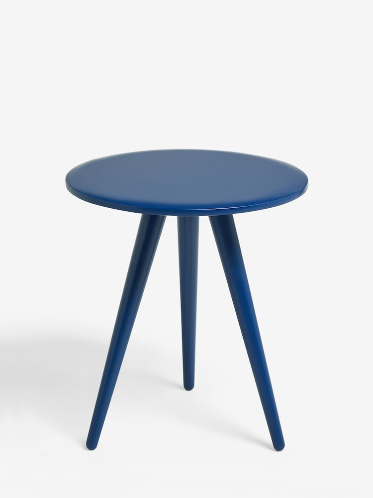 Jasper Conran London Blue Bray Side Table - Image 2 of 4