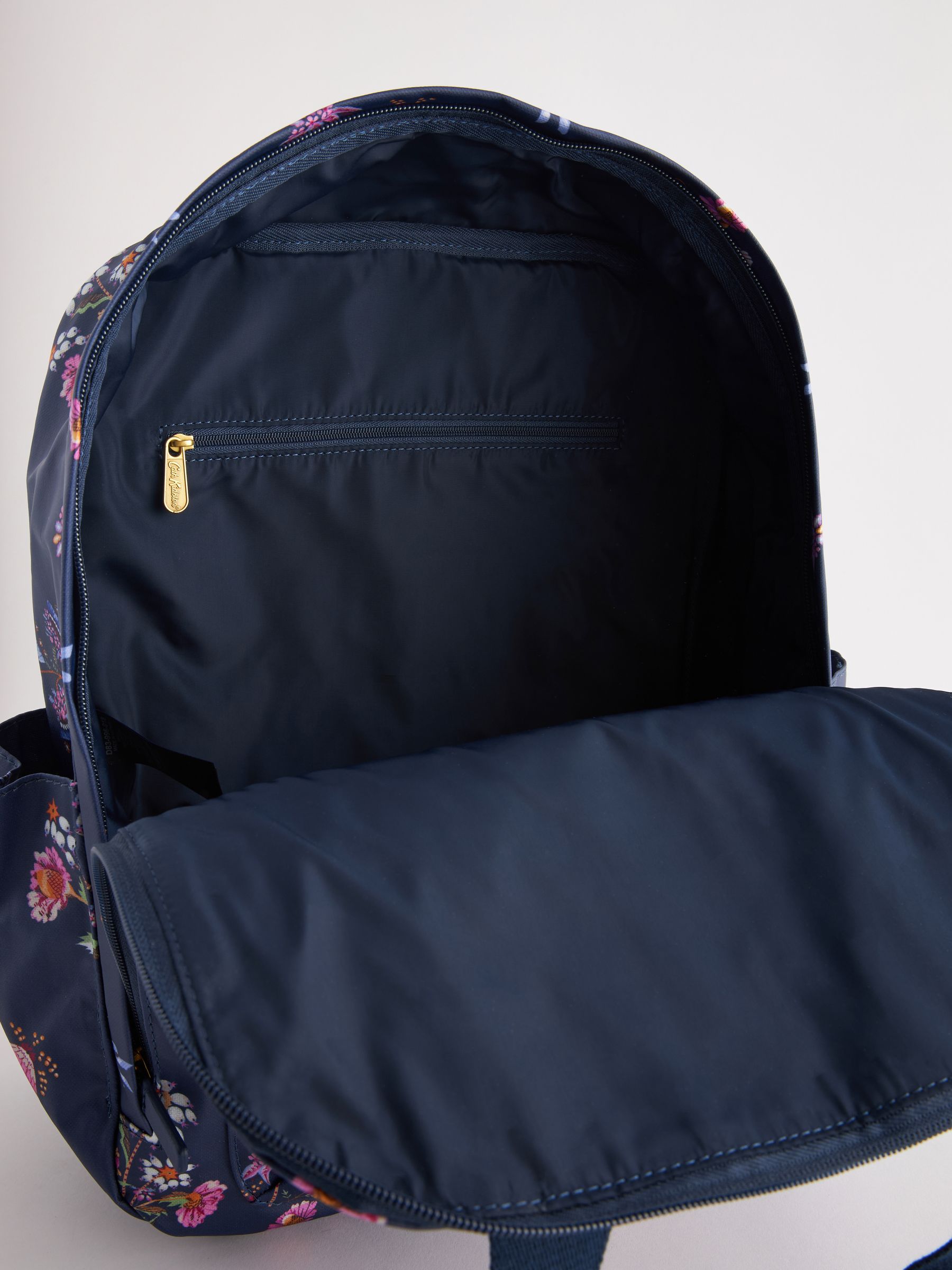 Buy Cath Kidston Navy Blue Floral Bunches Utility Backpack from Next Luxembourg