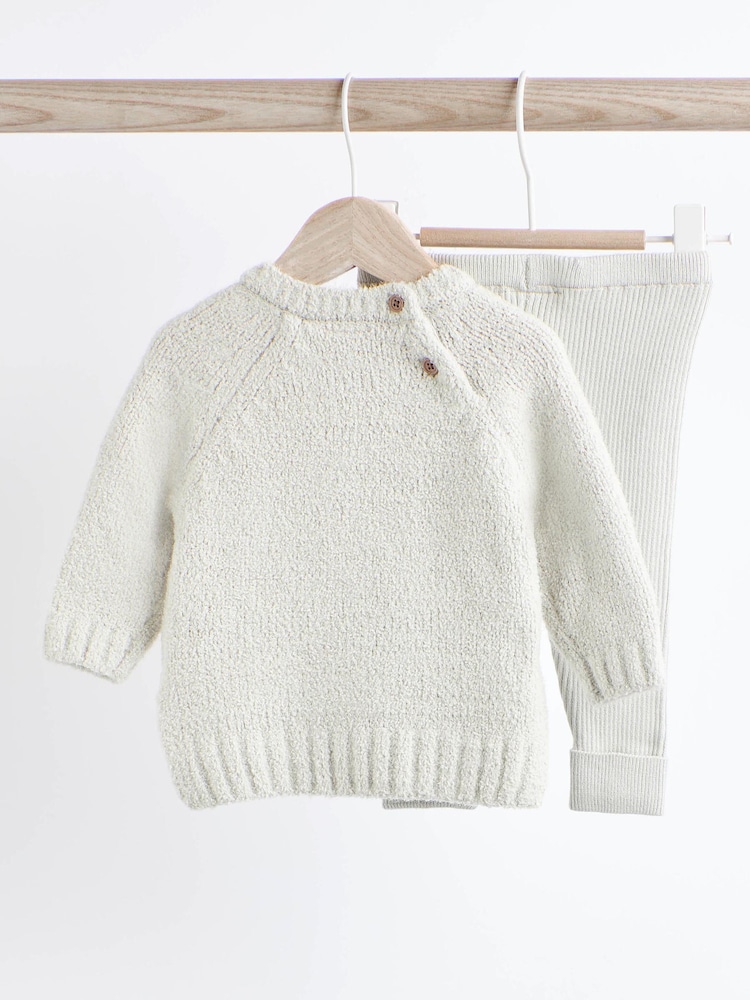 Grey Bear Face Grey Bear Face Cosy Knitted Baby Set (0mths-2yrs) - Image 2 of 4