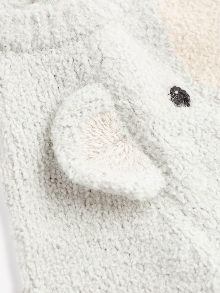 Grey Bear Face Grey Bear Face Cosy Knitted Baby Set (0mths-2yrs) - Image 4 of 4