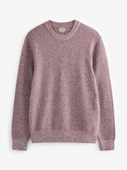 Red Regular Twist Crew Jumper - Image 7 of 8