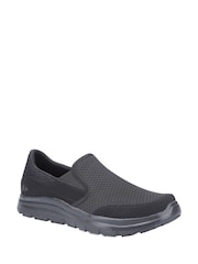 Skechers Black Flex Advantage - McAllen Sr Occupational Mens Shoes - Image 3 of 4