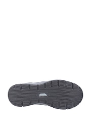 Skechers Black Flex Advantage - McAllen Sr Occupational Mens Shoes - Image 4 of 4