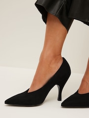 Black Forever Comfort® Point Toe Court Shoes - Image 2 of 7