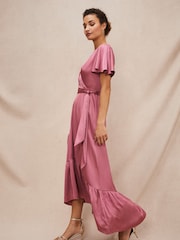 Phase Eight Pink Nancie Eclipse Dress - Image 4 of 9
