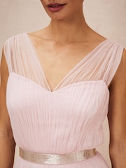Phase Eight Pink Ella Tulle Dress - Image 5 of 6