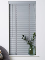 Grey 50mm Slat Venetian Blinds - Image 2 of 5
