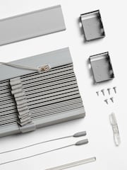 Grey 50mm Slat Venetian Blinds - Image 4 of 5