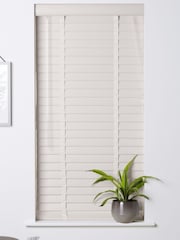 Malvern Cream 50mm Slat Venetian Blinds - Image 2 of 4