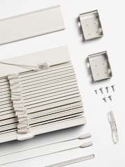 Malvern Cream 50mm Slat Venetian Blinds - Image 4 of 4