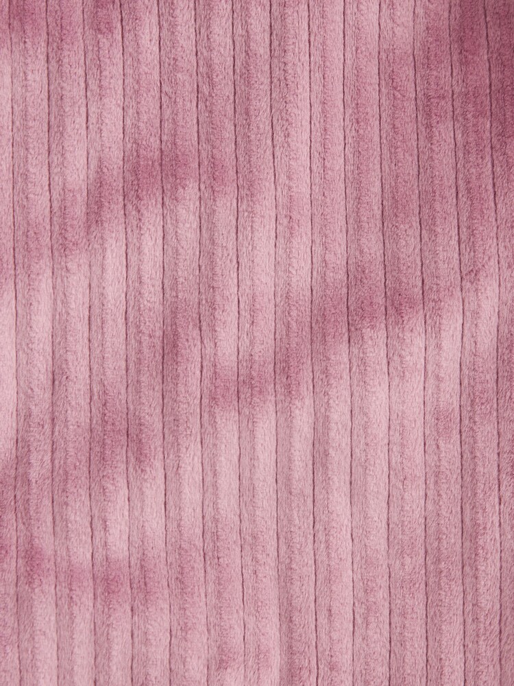 Pink Supersoft Ribbed Dressing Gown - Image 6 of 6