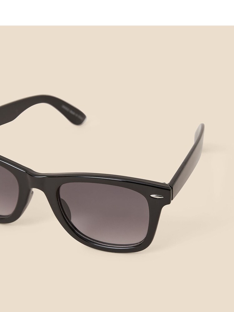 Accessorize Black Classic Flat Top Sunglasses - Image 2 of 2