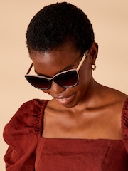 Gafas de sol clásicas estilo ojos de gato de Accessorize - Imagen 1 de 4