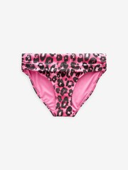 Pink Leopard Bikini Bottoms - Image 5 of 6