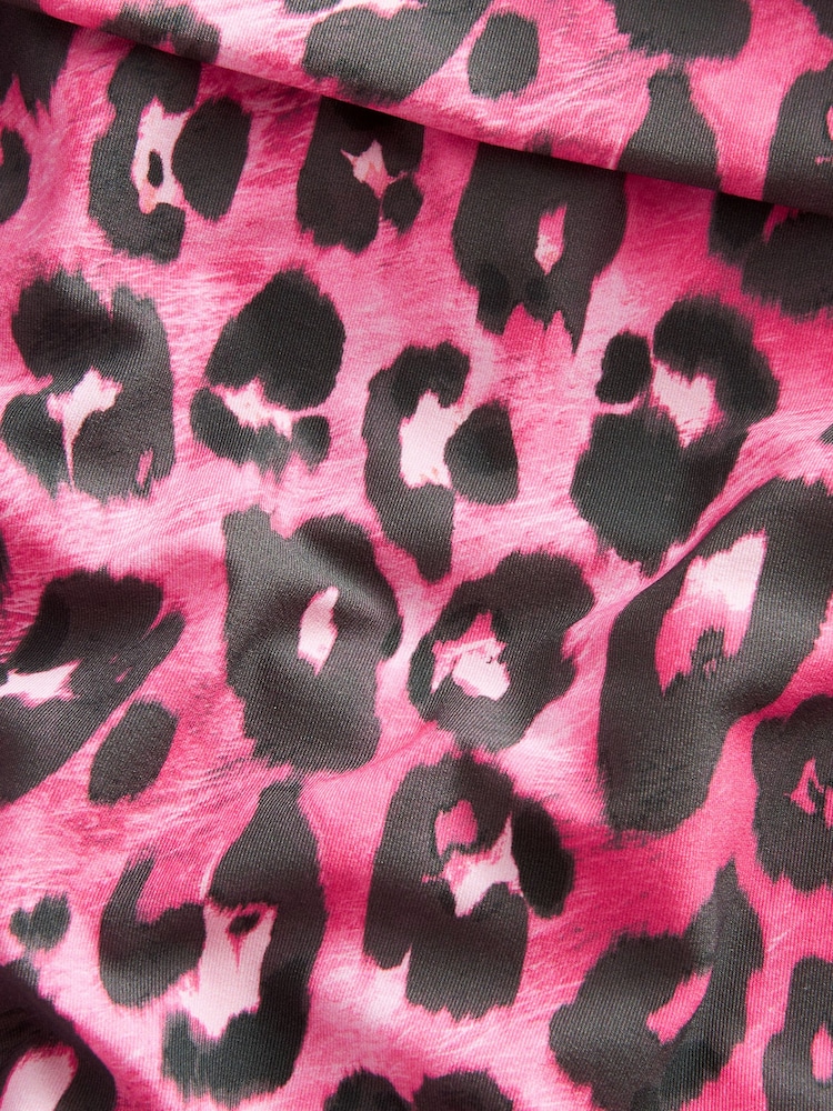 Pink Leopard Bikini Bottoms - Image 6 of 6