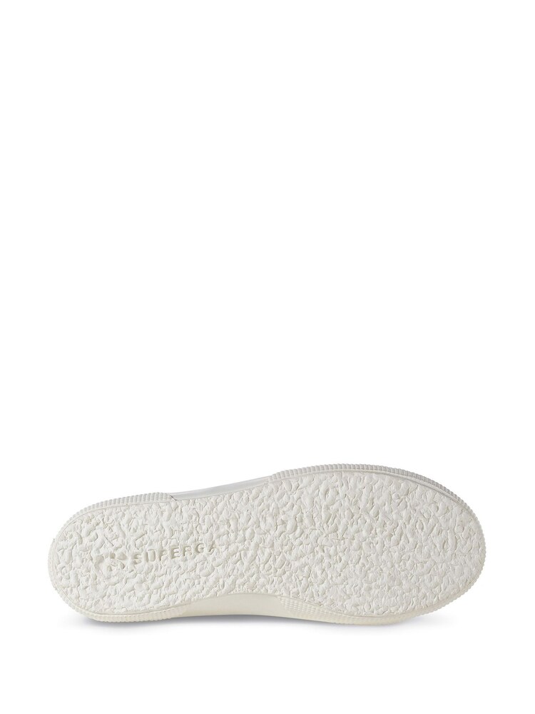 Superga Grey 2750 Floral Print Cotton Canvas Trainers - Image 2 of 5
