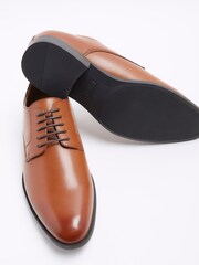 Коричневый - кожаные дерби на шнуровке River Island Point - Image 6 of 6