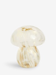 White Confetti Toadstool Battery Operated Glass Feature Light - Image 7 of 8