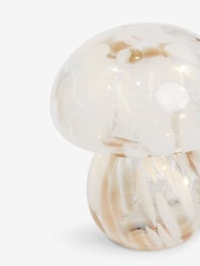 White Confetti Toadstool Battery Operated Glass Feature Light - Image 8 of 8