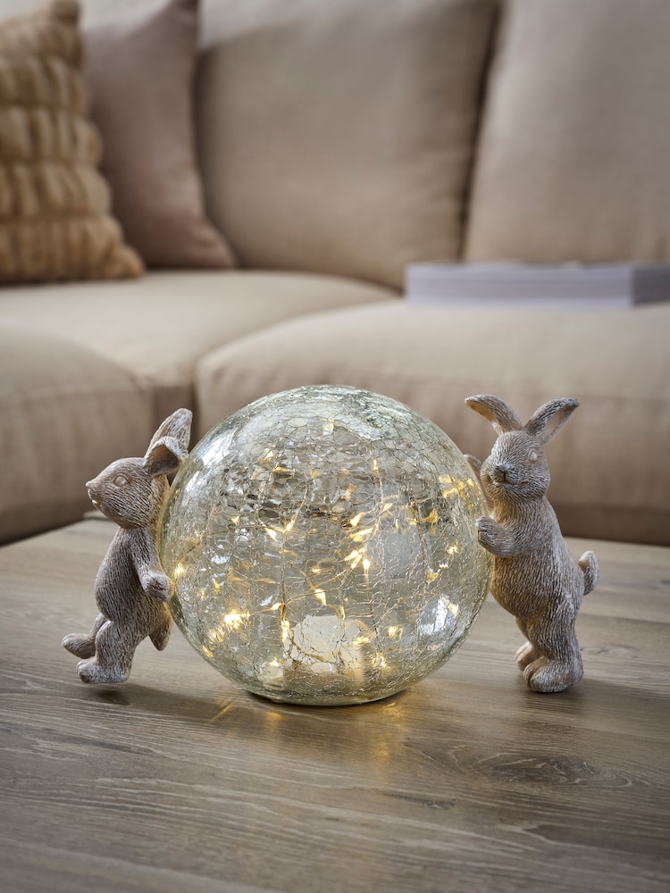 Grey Rabbit Battery Operated Feature Light - Image 1 of 6
