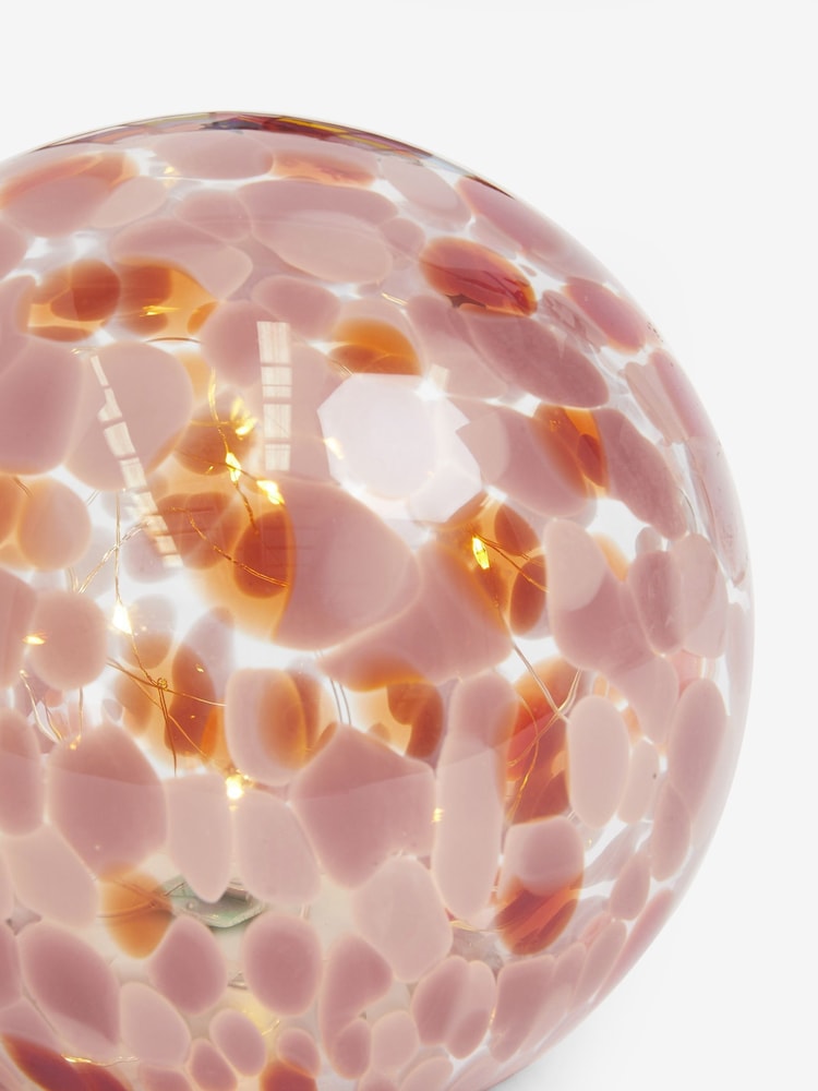 Pink Confetti Sphere Battery Operated Feature Light - Image 6 of 6 Pink Confetti Sphere Battery Operated Feature Light - Image 6 of 6