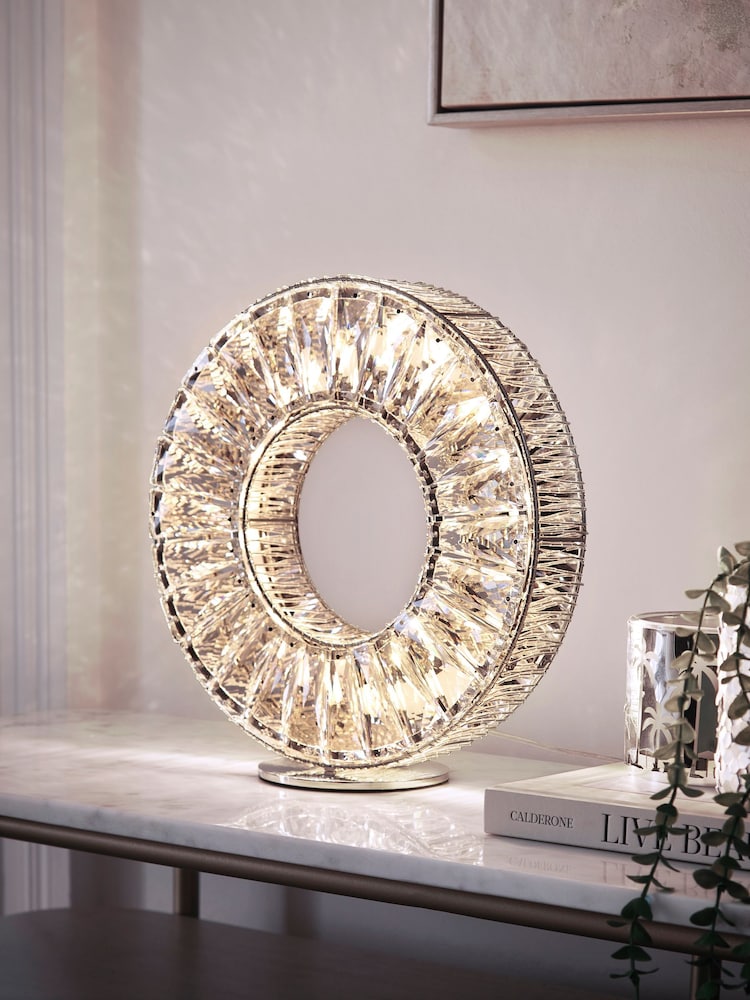 Clear Aria Table Lamp - Image 1 of 7