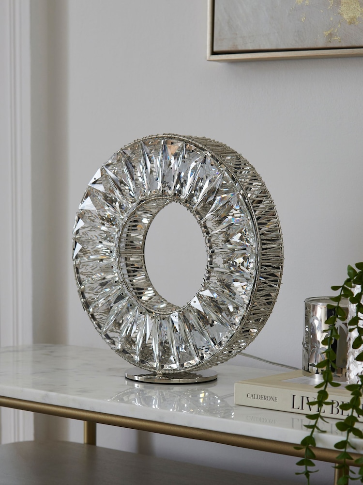 Clear Aria Table Lamp - Image 2 of 7
