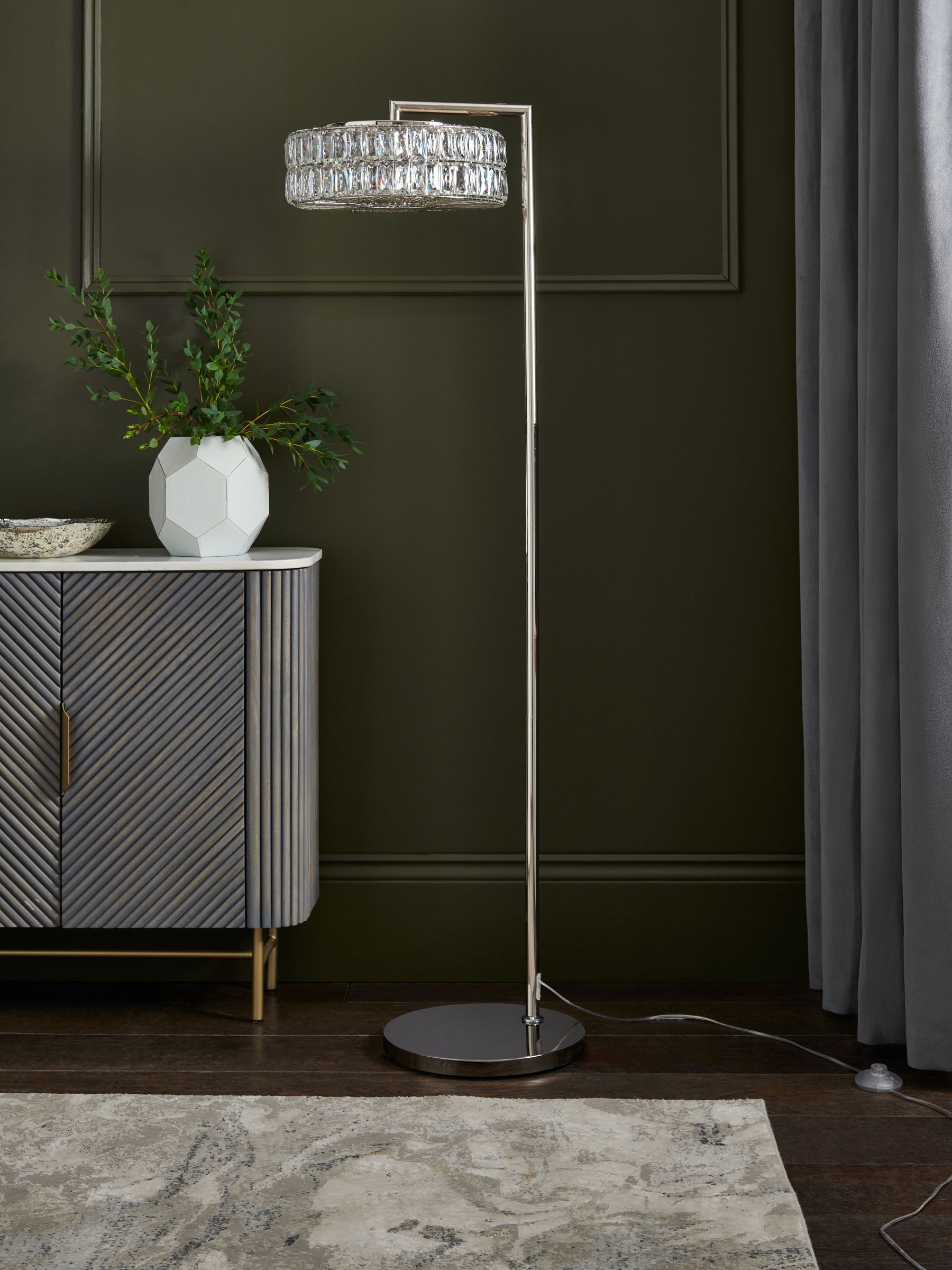 Buy Clear Aria LED Floor Lamp from the Next UK online shop
