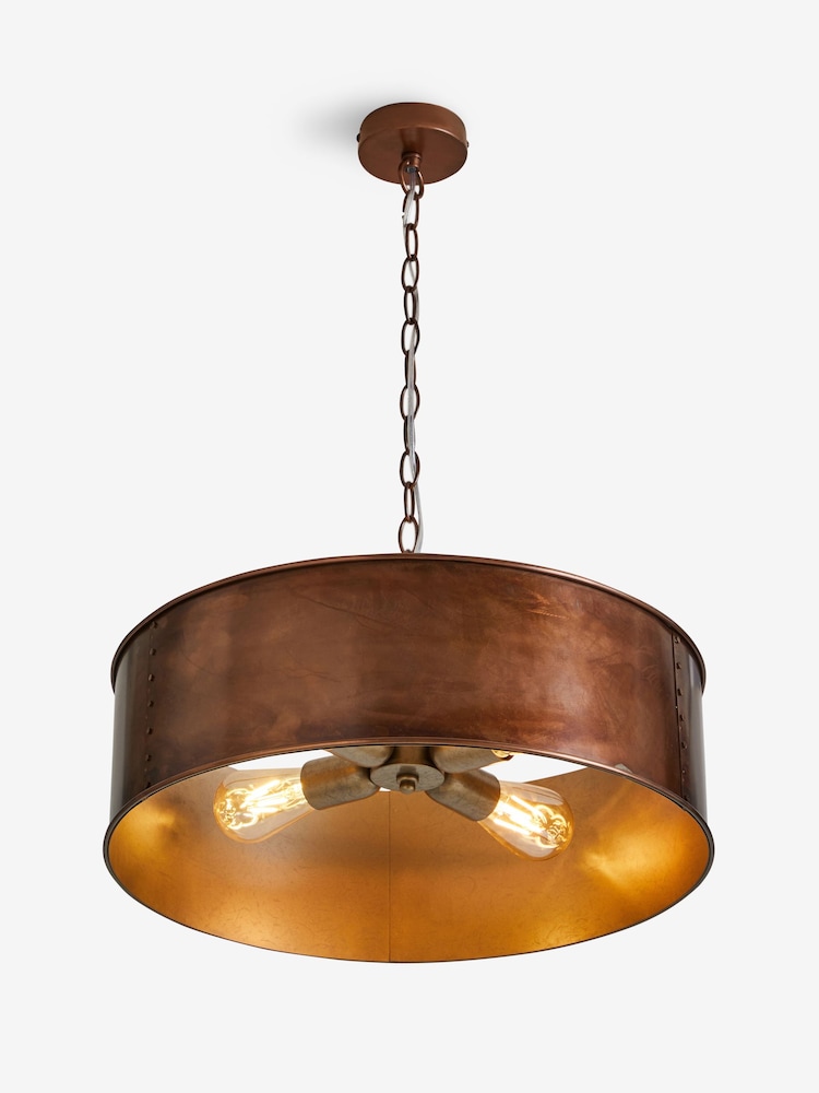 Copper Bamford 4 Light Chandelier Ceiling Light - Image 6 of 6