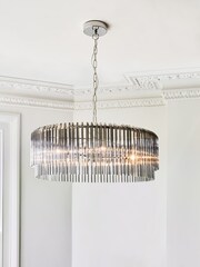 Smoke Grey Jolie 5 Light Chandelier - Image 2 of 5