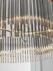 Smoke Grey Jolie 5 Light Chandelier - Image 3 of 5