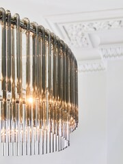 Smoke Grey Jolie 5 Light Chandelier - Image 4 of 5
