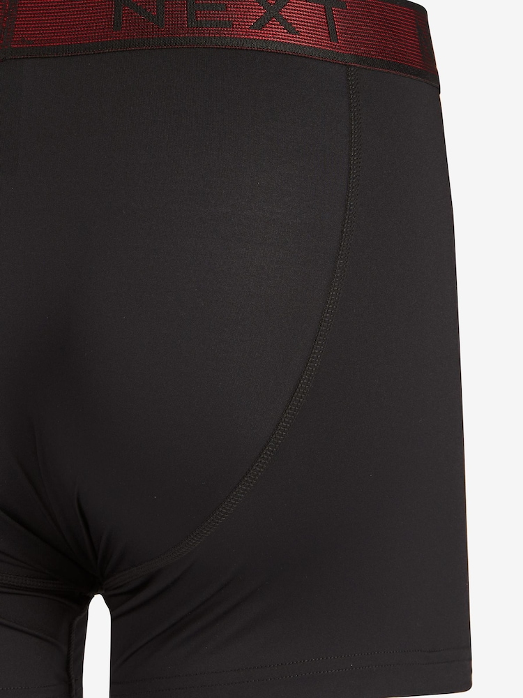 Črna Kovinska Črtast pasom - Motionflex A-Fronts Boxers 4 Pack - Slika 2 iz 3 Črna Kovinska Črtast pasom - Motionflex A-Fronts Boxers 4 Pack - Slika 2 iz 3