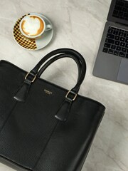 OSPREY LONDON Adaline Black Work Bag - Image 5 of 7