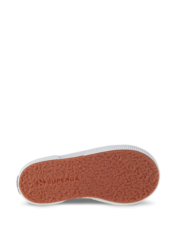 Superga Blue 2750 Game Printed Strap Trainers - Image 5 of 5