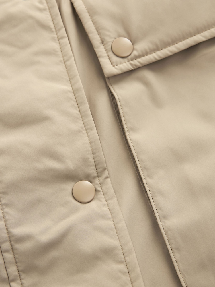 Neutral Longline Padded Coat - Image 8 of 8