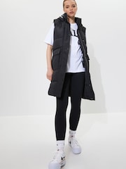 Black Padded Gilet - Image 1 of 6