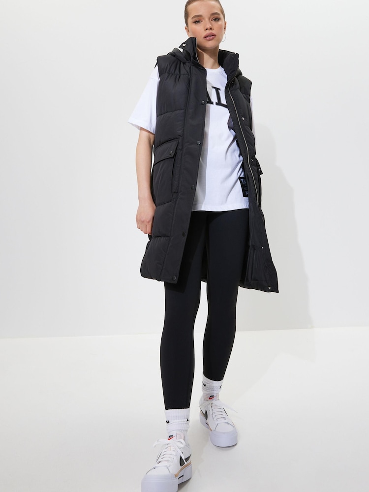 Black Padded Gilet - Image 1 of 6