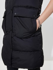 Black Padded Gilet - Image 4 of 6