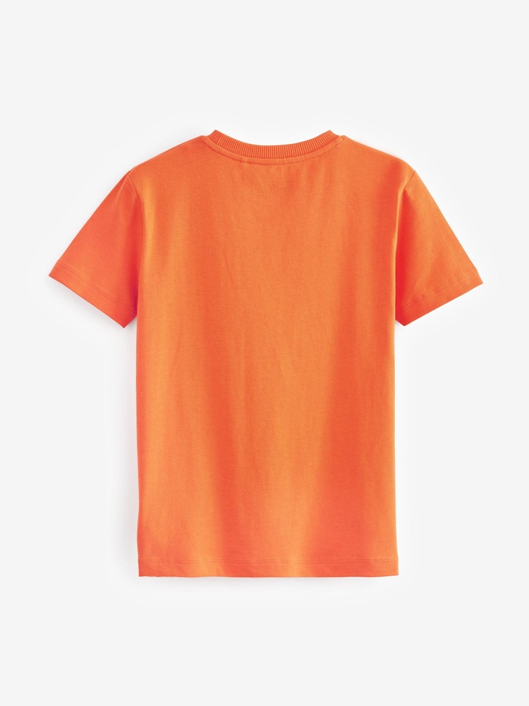 Orange Sonic Gaming License T-Shirt (3-16yrs) - Image 2 of 2