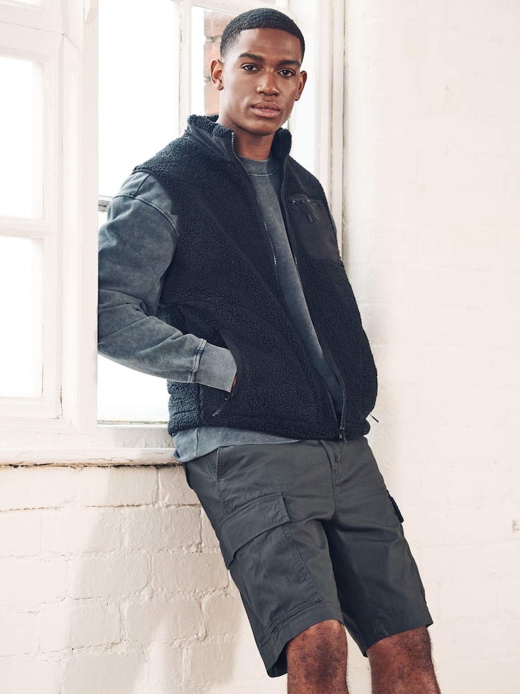 Levi's® Black 100% Cotton Carrier Cargo Shorts - Image 1 of 4
