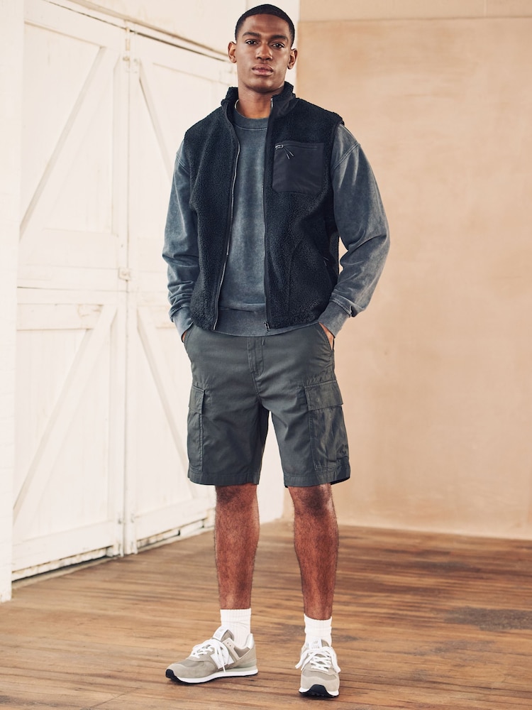 Levi's® Black 100% Cotton Carrier Cargo Shorts - Image 4 of 4