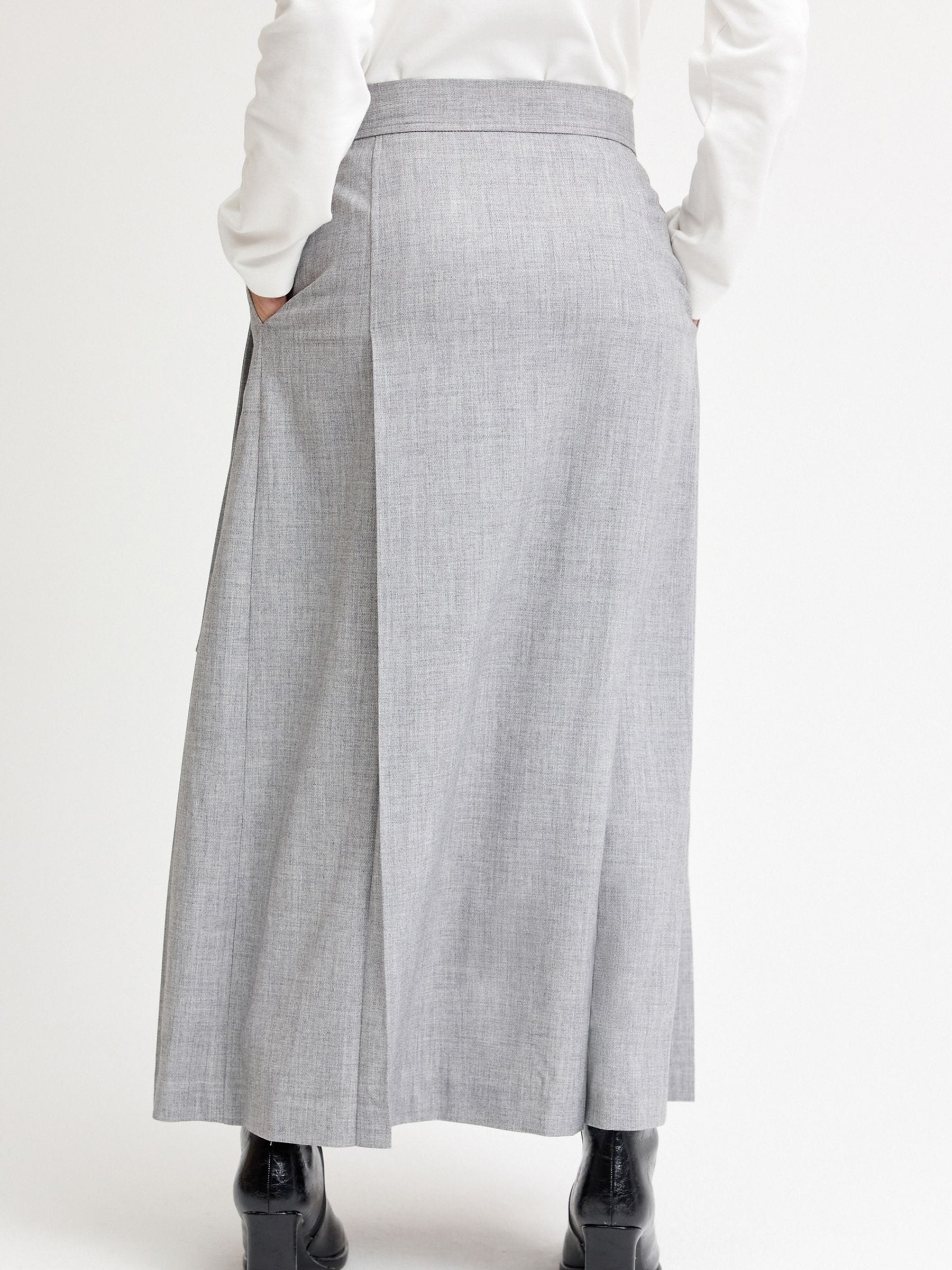 Buy Grey Textured Midi Wrap Skirt from Next Luxembourg Buy Grey Textured Midi Wrap Skirt from Next Luxembourg