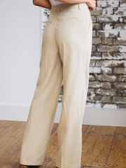 Natural Stripe Tailored Wide Leg Trousers - Image 3 of 6