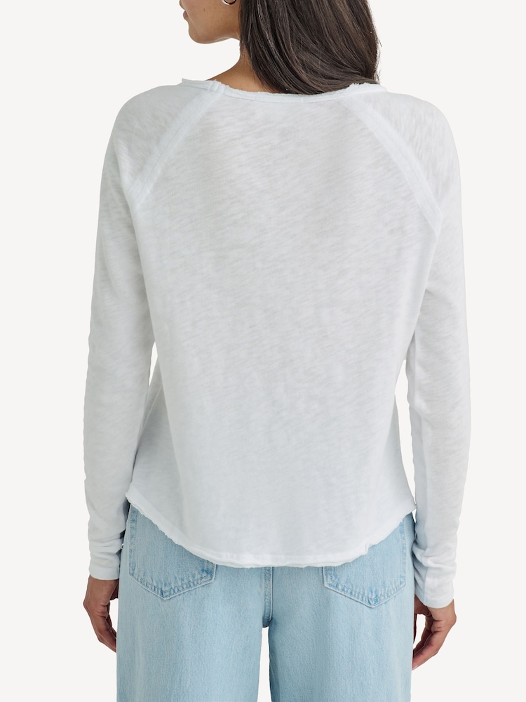 American Vintage Boat Neck Long Sleeve T-Shirt - Image 3 of 5
