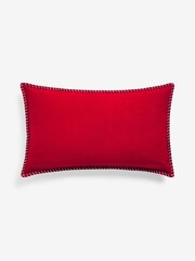 Red Hello Christmas Cushion - Image 3 of 4