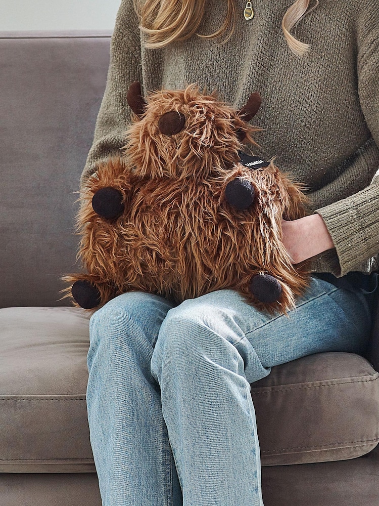 Natural Hamish The Highland Cow Handwarmer - Image 1 of 5