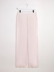 Simply Be Pink Luna Lace Pyjama Set - Image 6 of 6